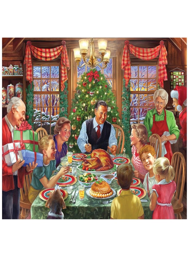 RoseArt - Back to The Past - Holiday Table - 1000 Piece Jigsaw Puzzle for Adults - Image 1